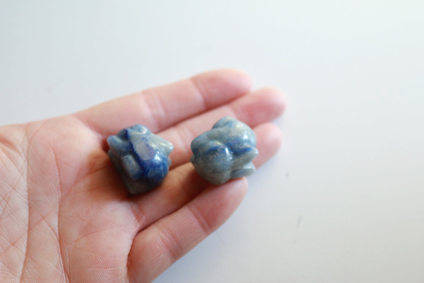 Blue Aventurine Bunny (1 in)
