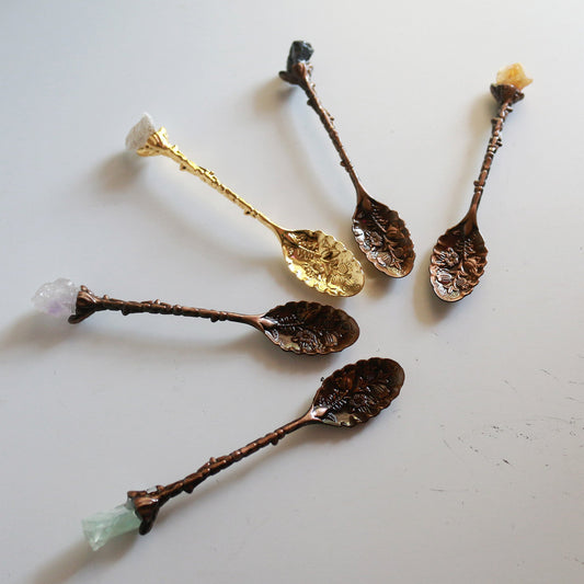 Crystal Herb Spoon