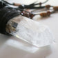 Feral Goat | Quartz & Goat Horn Wand