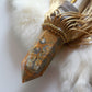 Golden Hour | Lace Agate & Deer Bone Wand