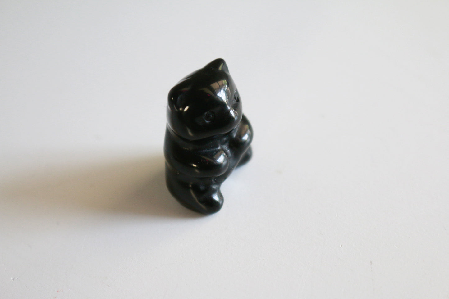 Obsidian Lucky Cat (1 in)