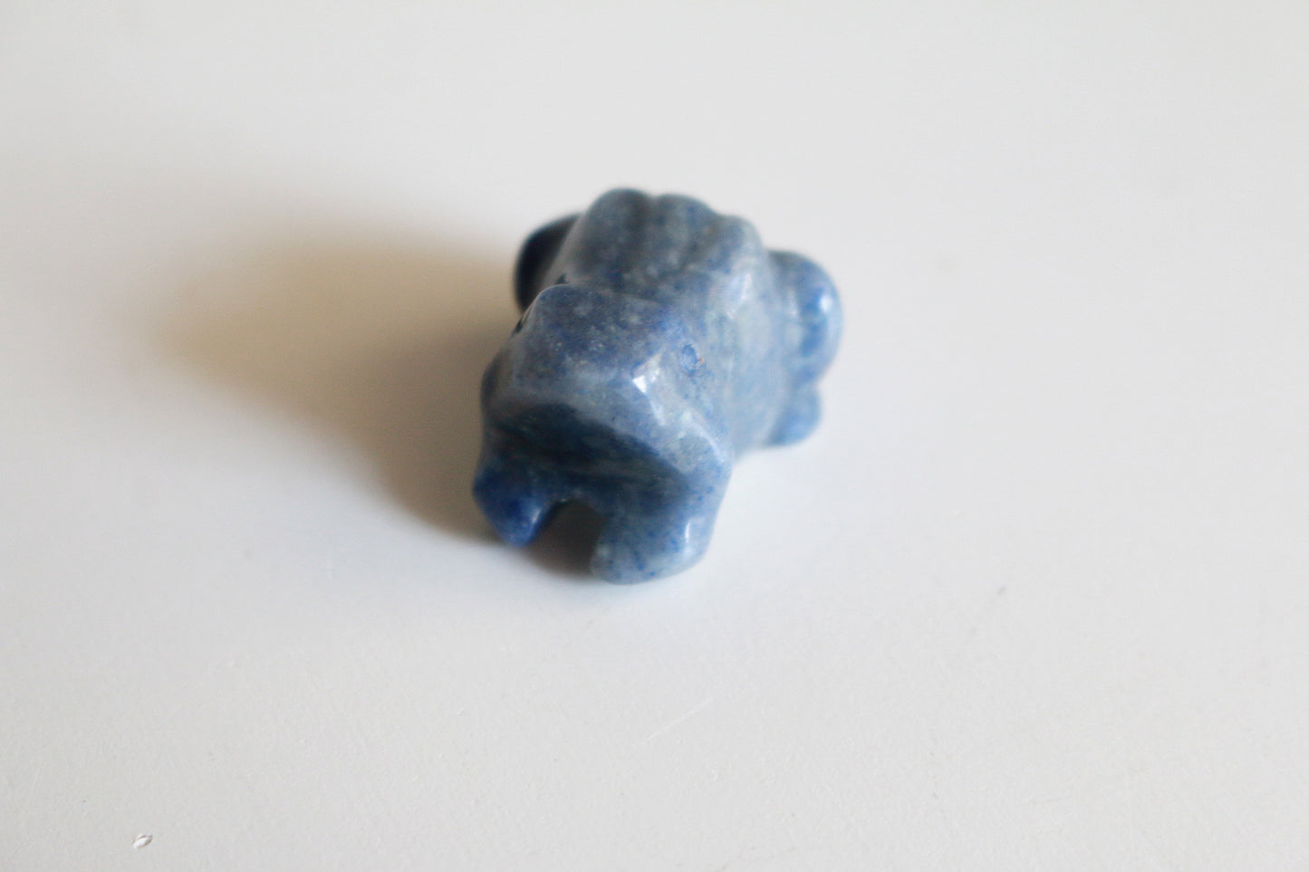 Blue Aventurine Frog (1 in)