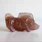 Strawberry Quartz Boar (2 in)