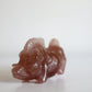 Strawberry Quartz Boar (2 in)