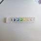 Selenite Rainbow Moon Phase Plate (9 in)