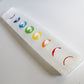 Selenite Rainbow Moon Phase Plate (9 in)