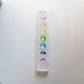 Selenite Rainbow Moon Phase Plate (9 in)
