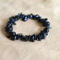 Obsidian Chip Bracelet