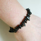 Obsidian Chip Bracelet