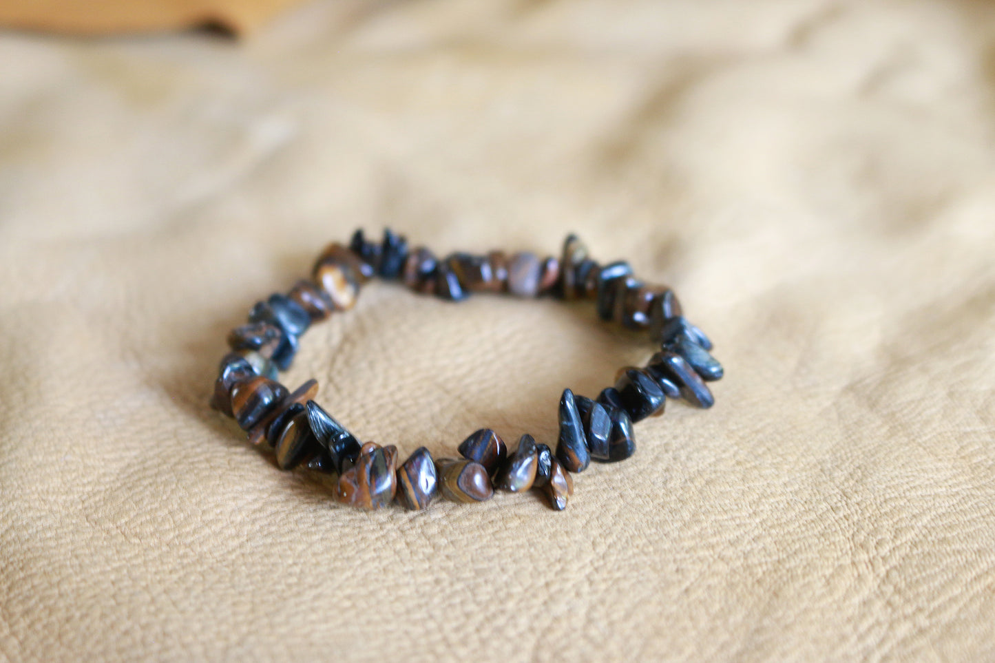 Tiger Eye Chip Bracelet