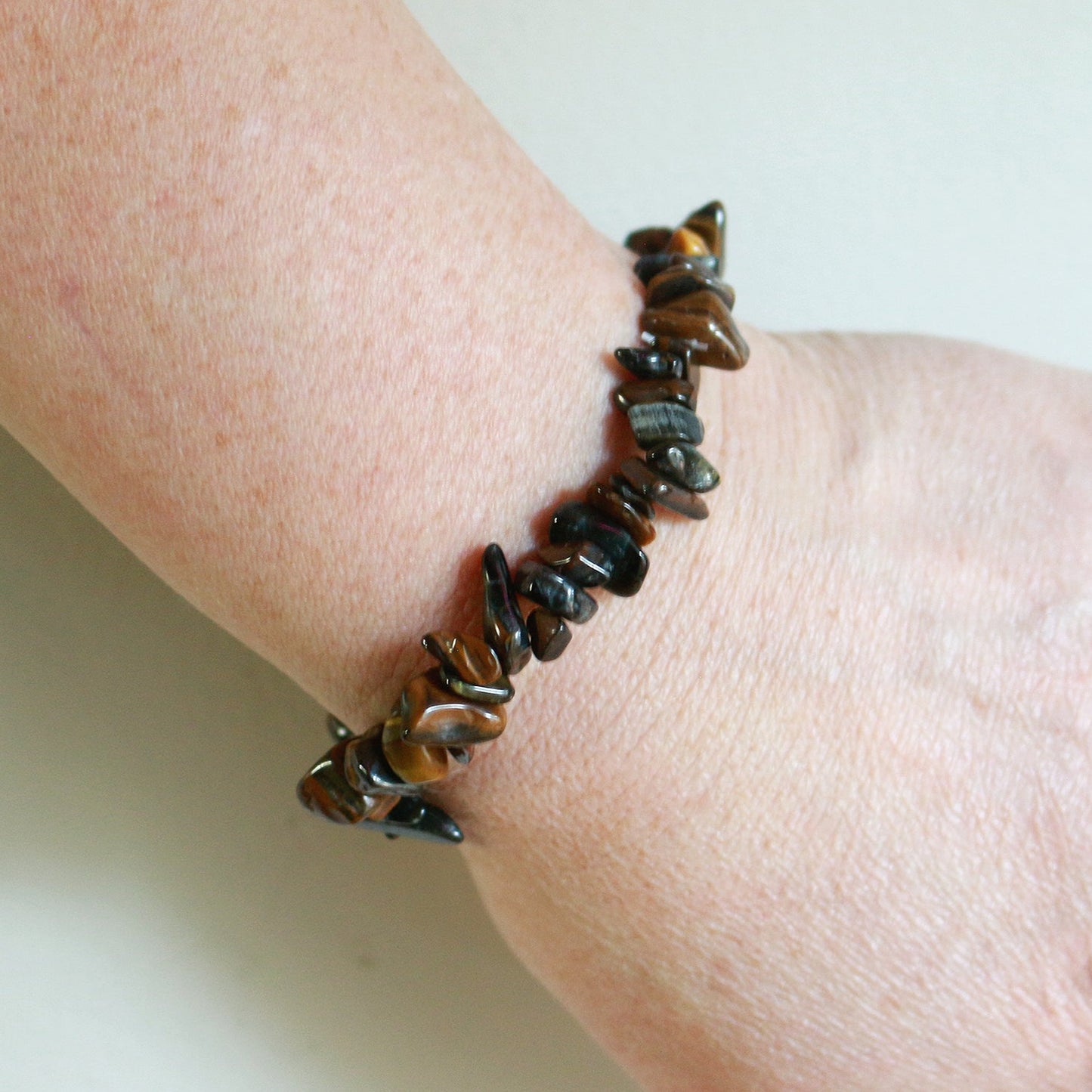 Tiger Eye Chip Bracelet
