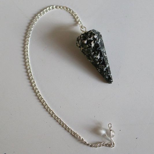 Pendulum | Black & White Tourmaline
