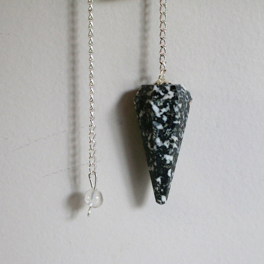 Pendulum | Black & White Tourmaline