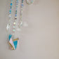 Aqua Refraction Deer Bone Suncatcher