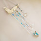 Aqua Refraction Deer Bone Suncatcher