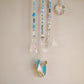 Aqua Refraction Deer Bone Suncatcher
