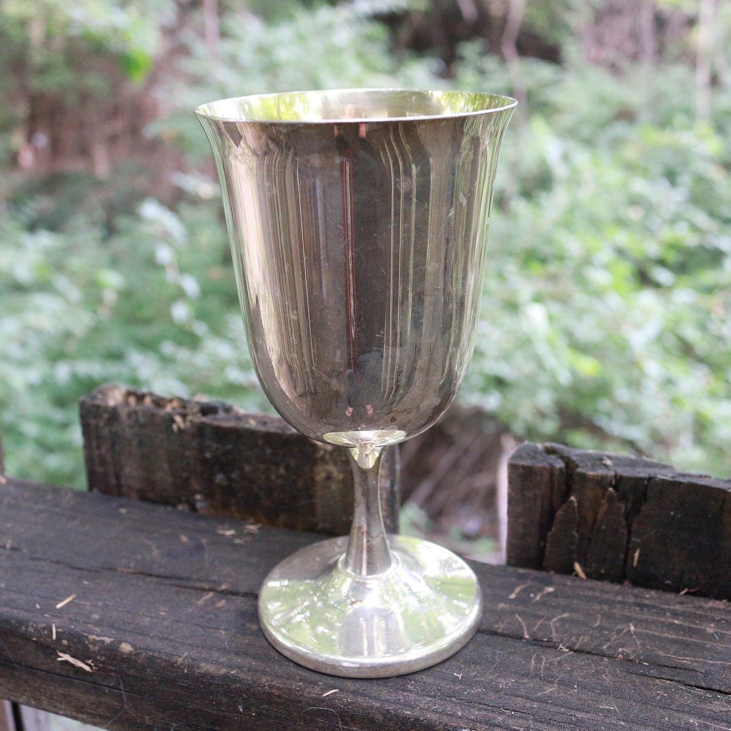 Secondhand Silver Plated Goblet