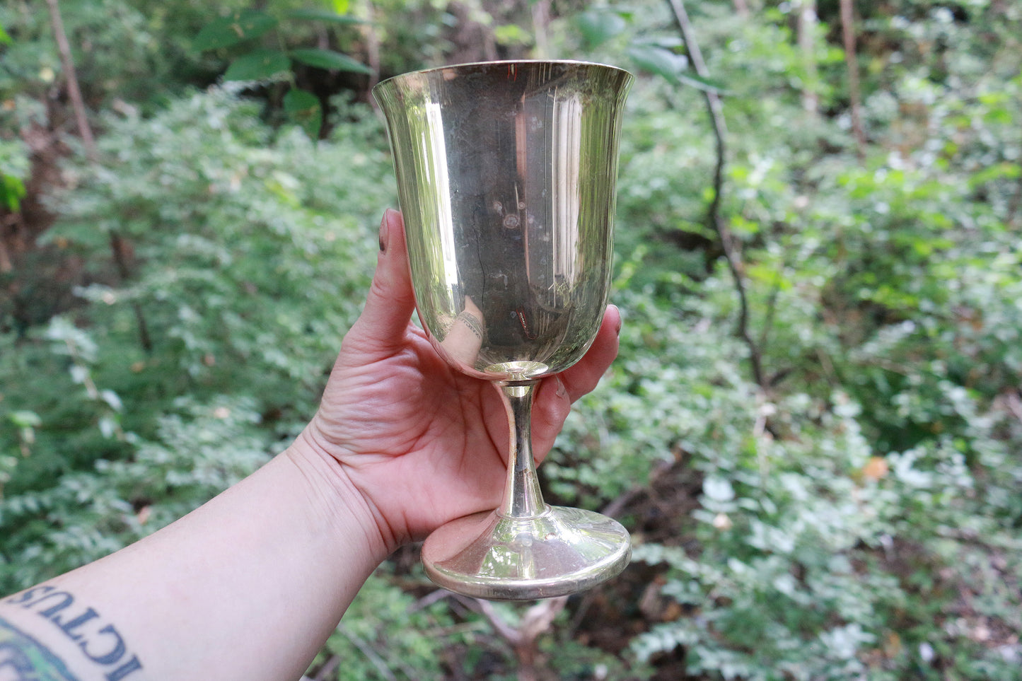 Secondhand Silver Plated Goblet