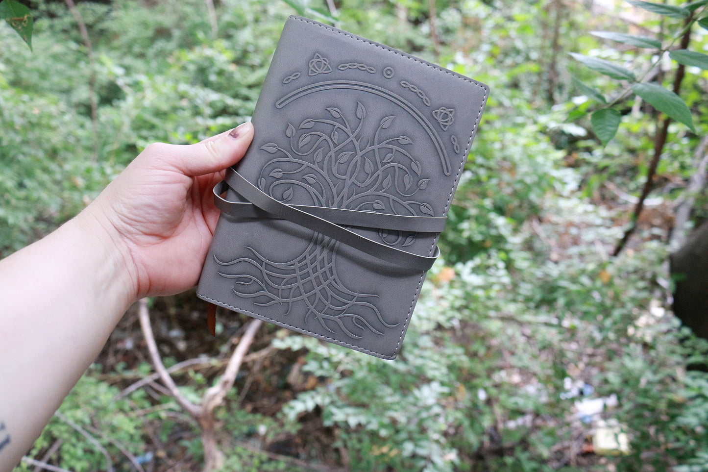 Secondhand Faux Leather Yggdrasil Notebook