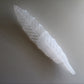 Selenite Feather Incense Burner (8 in)