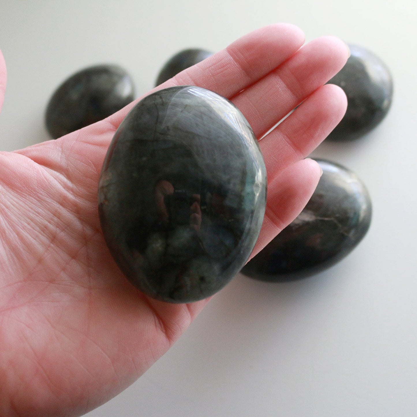 Labradorite Palm Stone