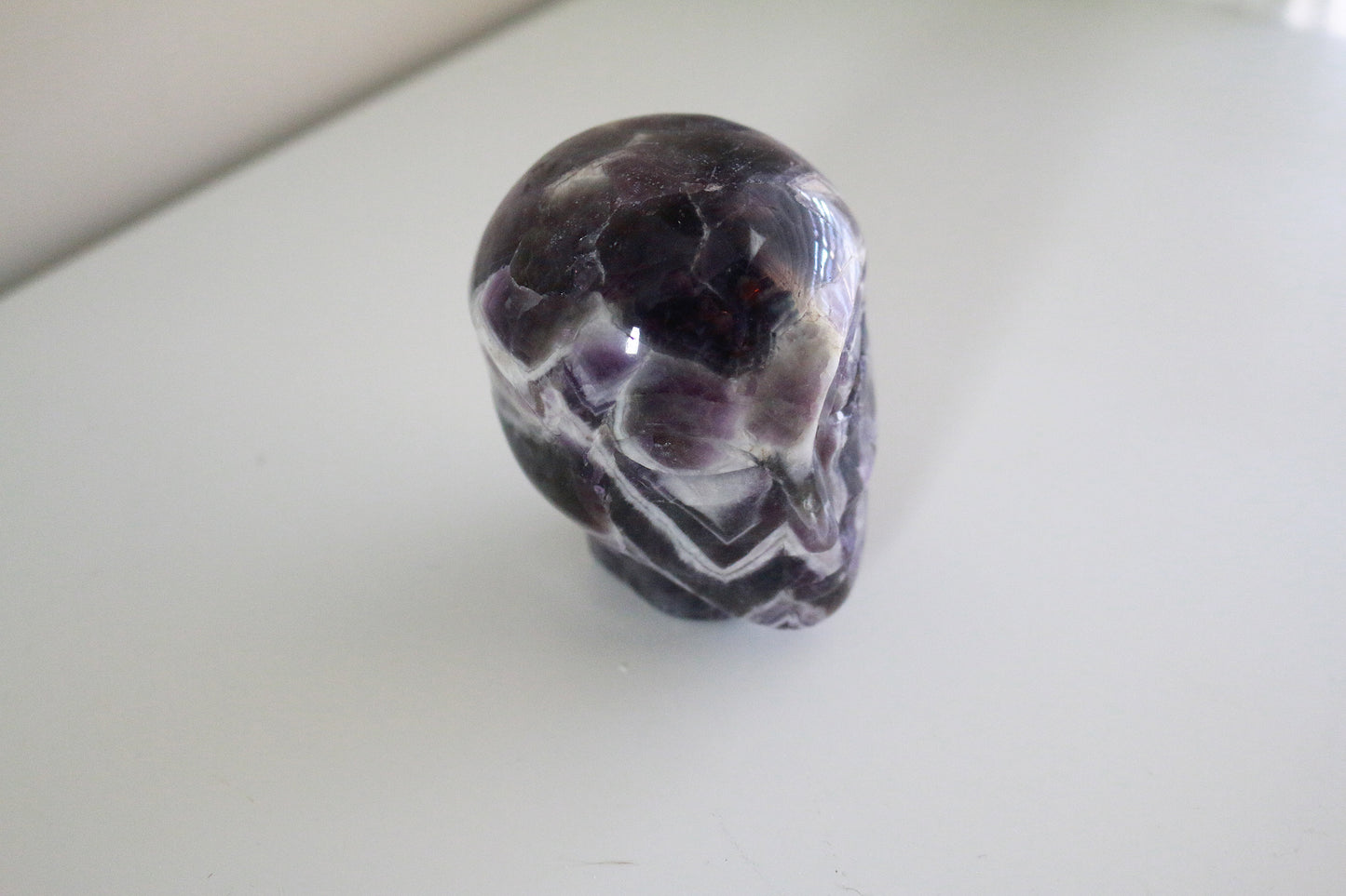 Chevron Amethyst Alien (3in)