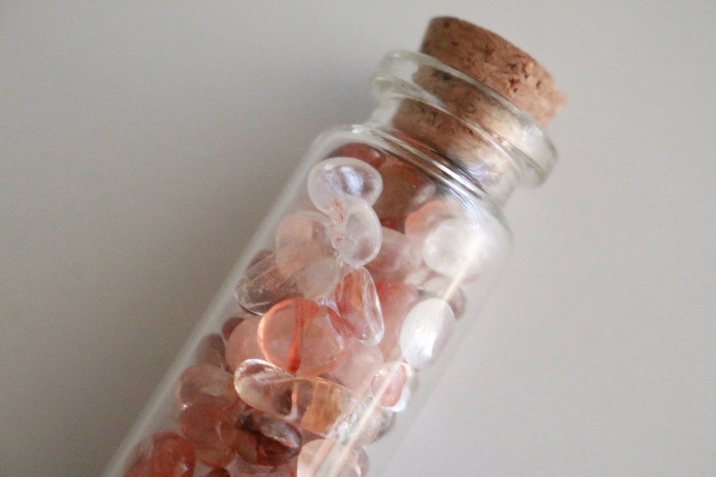 Tumbled Fire Quartz Chips - Spell Supply Jar