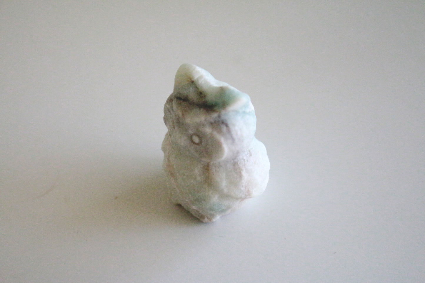 Blue Argonite Owl (1.5 in)