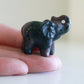Garnet Astrophyllite Elephant (1.5 in)