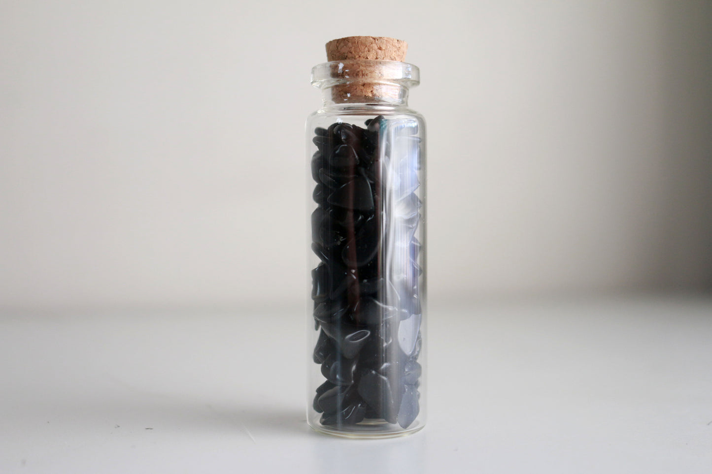 Tumbled Obsidian Chips - Spell Supply Jar