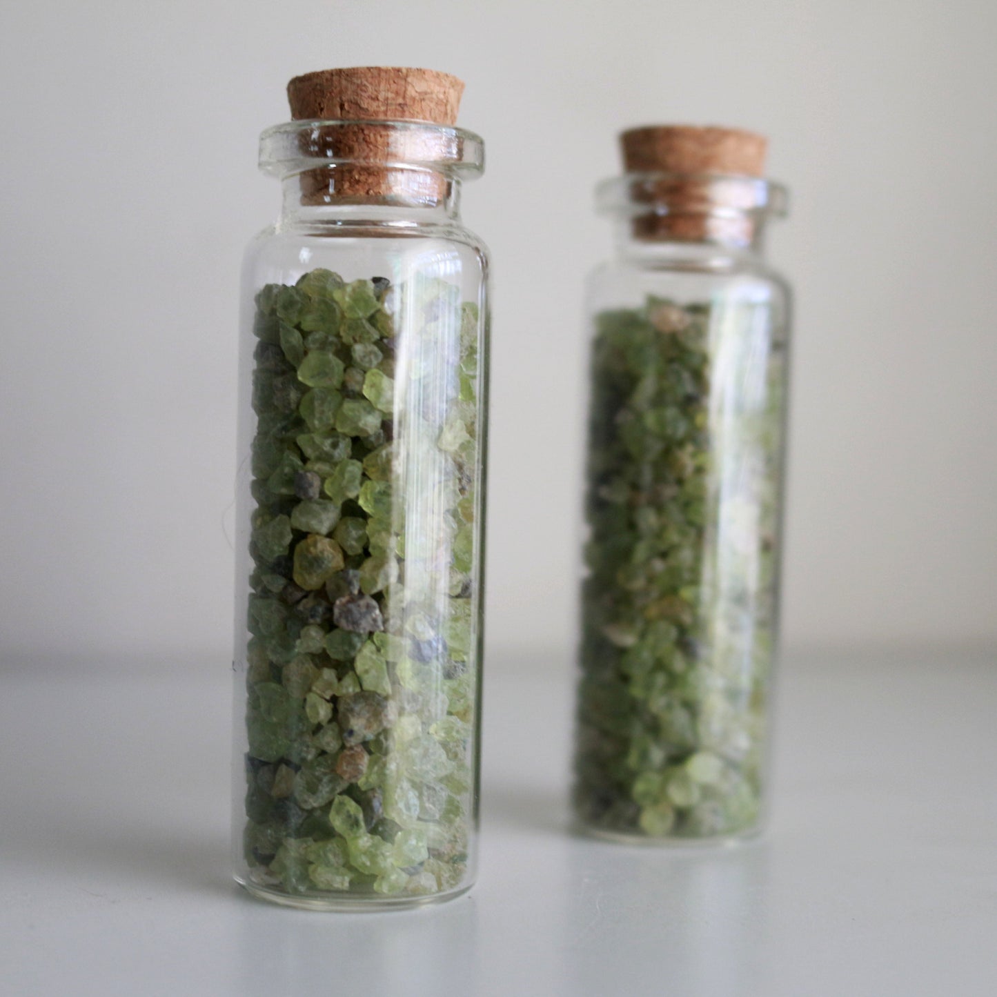 Tumbled Peridot Chips - Spell Supply Jar