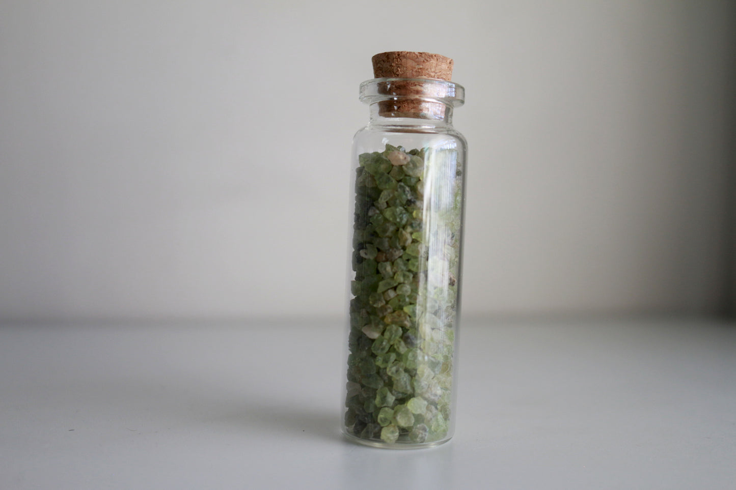 Tumbled Peridot Chips - Spell Supply Jar