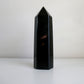 Gold Sheen Obsidian Tower (4")