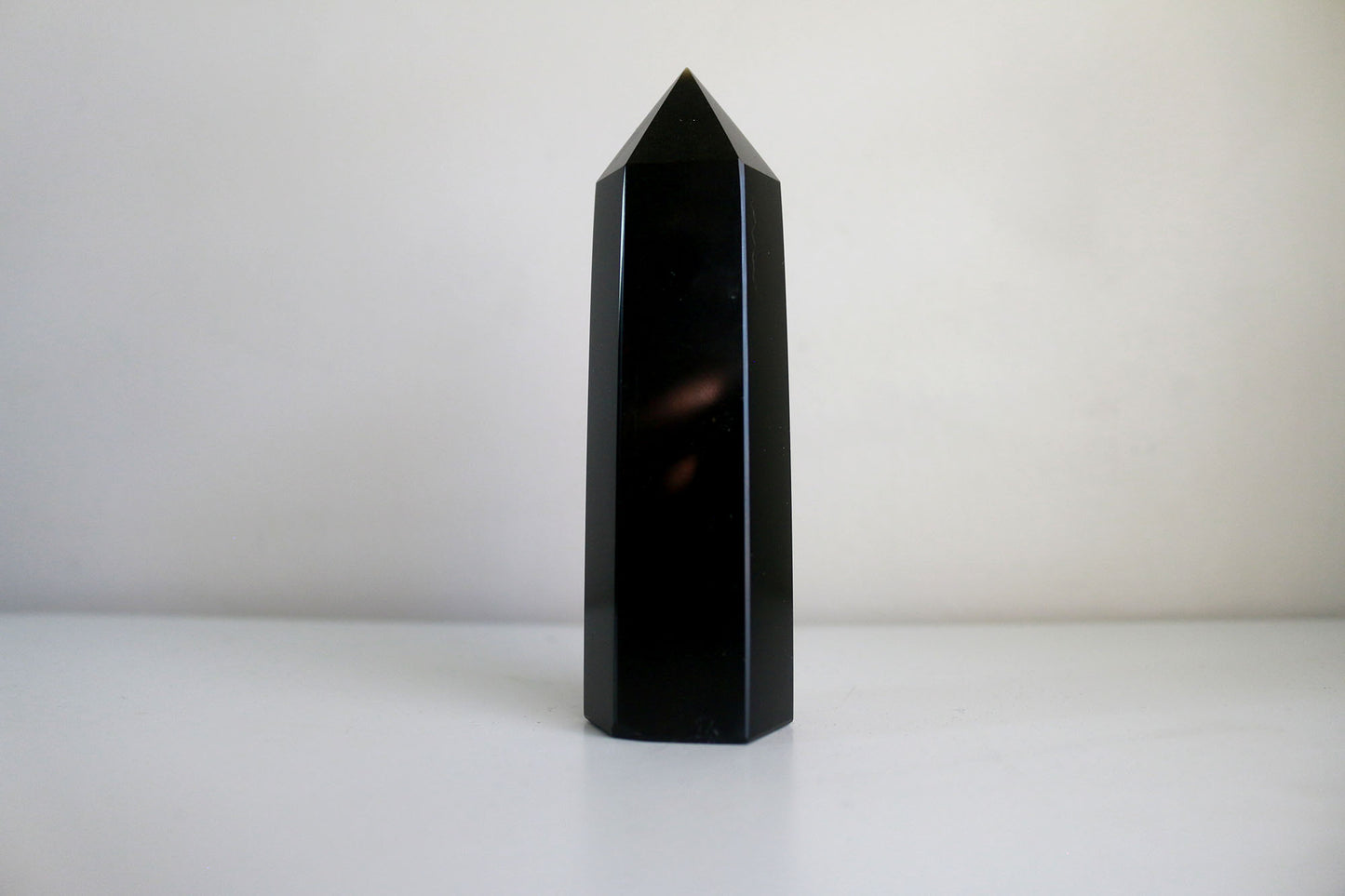 Gold Sheen Obsidian Tower (4")