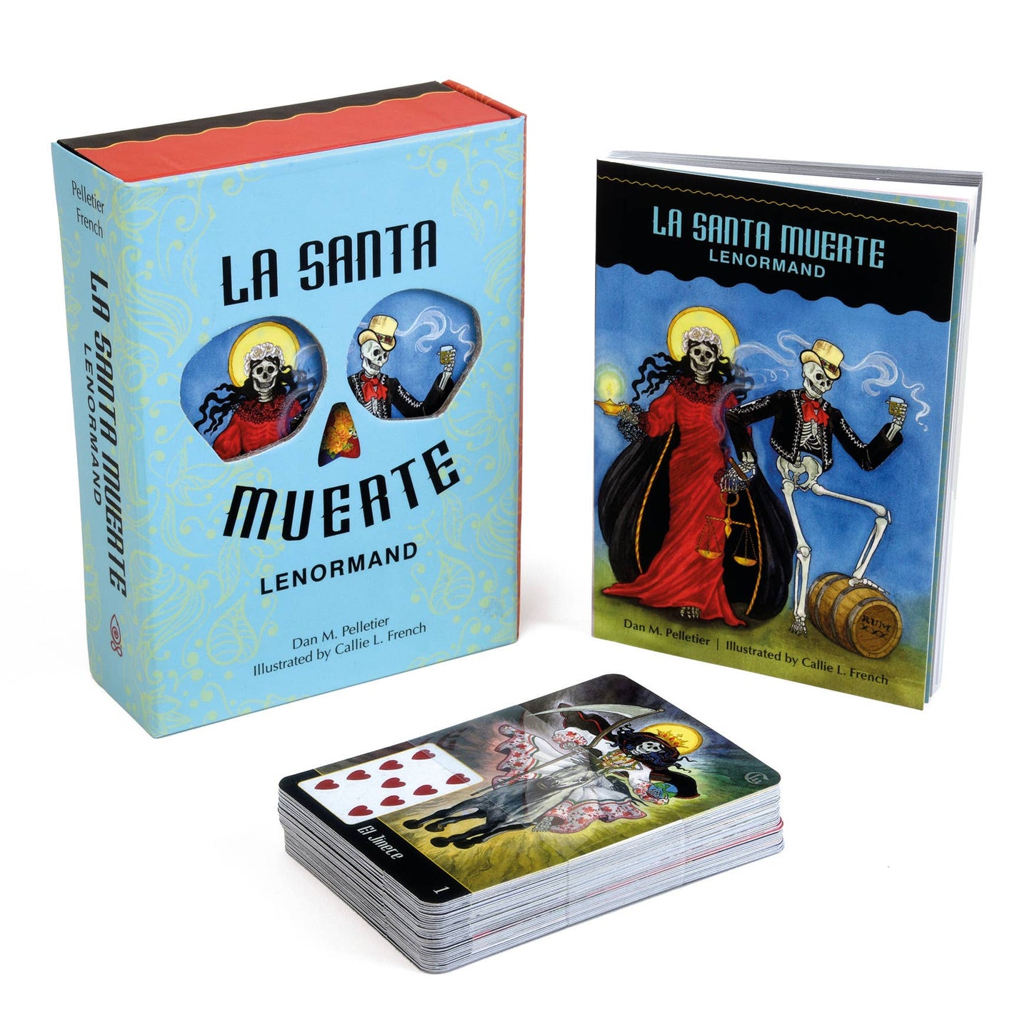 La Santa Muerte Lenormand: (Lenormand Box Set with 36 Cards and Guide Book)