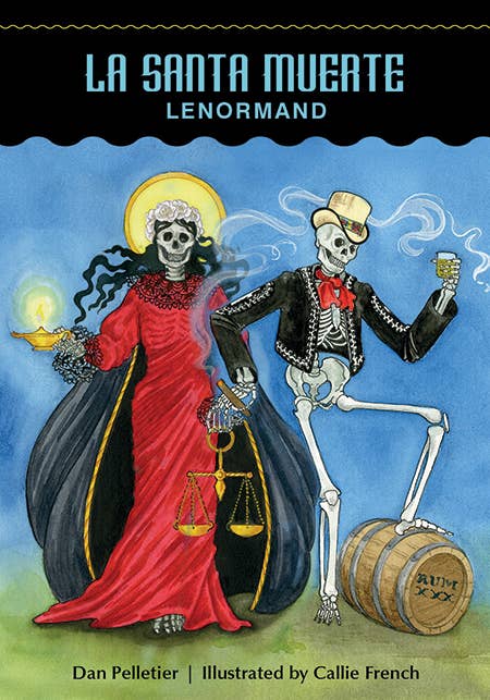 La Santa Muerte Lenormand: (Lenormand Box Set with 36 Cards and Guide Book)