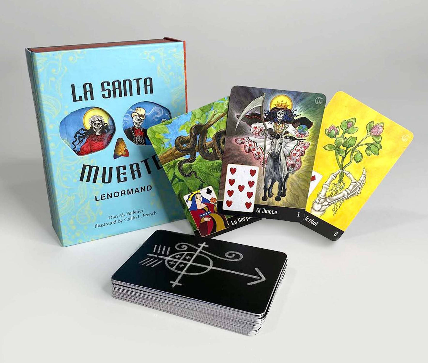 La Santa Muerte Lenormand: (Lenormand Box Set with 36 Cards and Guide Book)