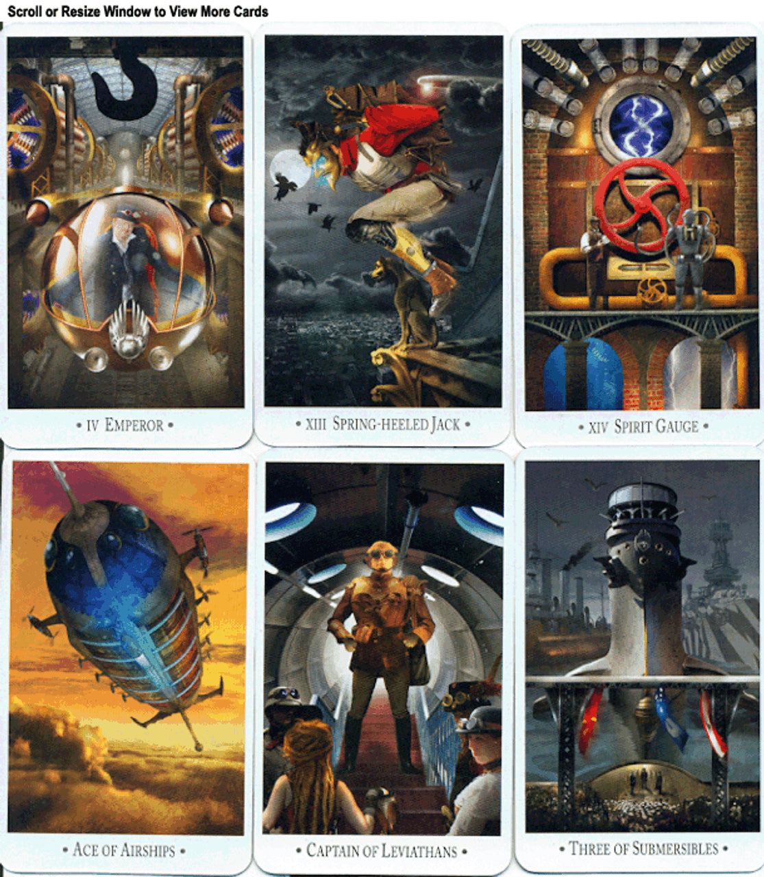 Steampunk Tarot: Wisdom from the Gods of the Machine