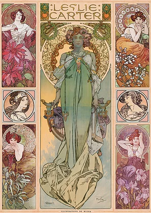 La Nouvelle Femme (A. Mucha), 1000-pc Puzzle