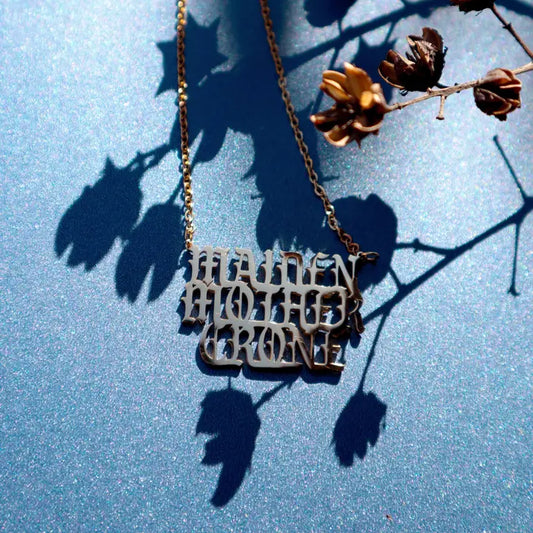 Mother Maiden Crone Necklace