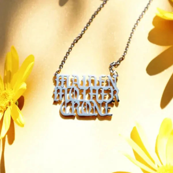 Mother Maiden Crone Necklace