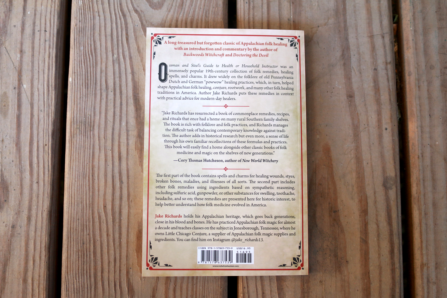 Ossman & Steel's Classic Household Guide to Appalachian Folk Healing: A Collection of Old-Time Remedies, Charms, and Spells