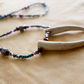 Twin Tines Beaded Deer Antler Statement Necklace