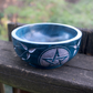 Turquoise Pentacle Stone Smudge Bowl 4"