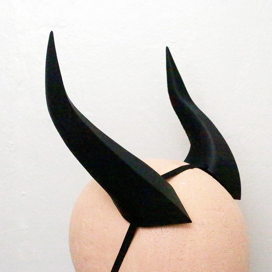Large Wyvern 3D Printed Costume Horns