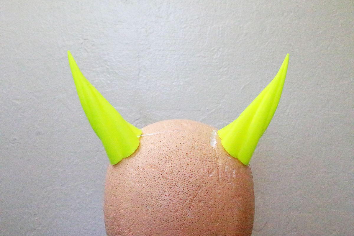 Medium "Imp" Costume Horns