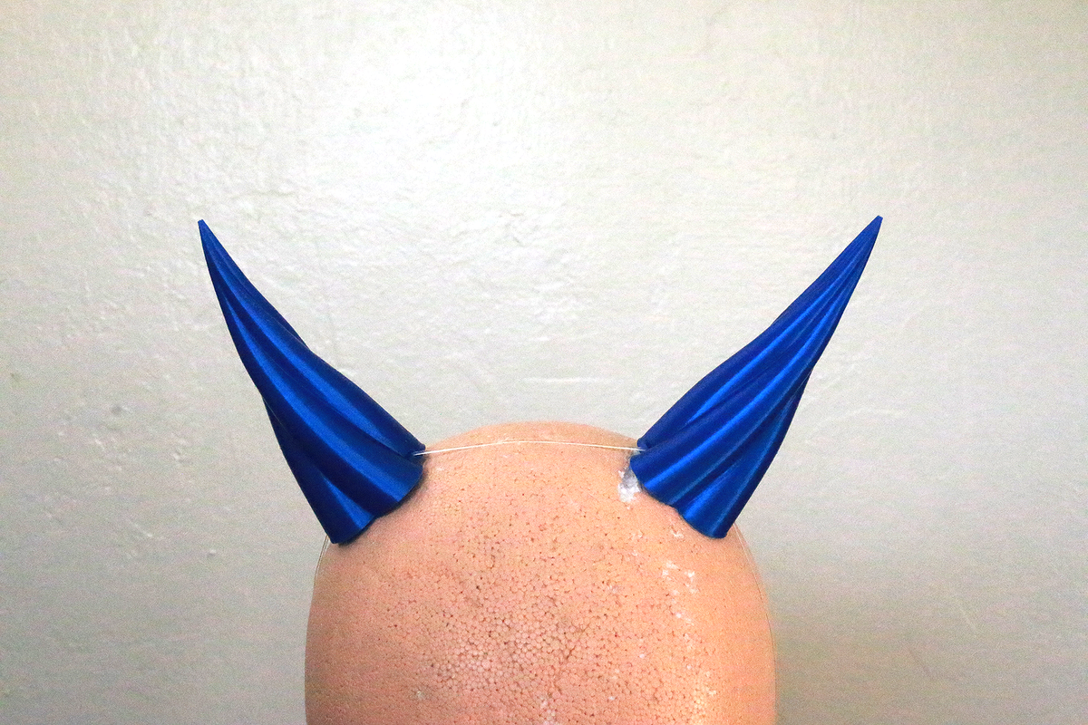 Medium "Imp" Costume Horns