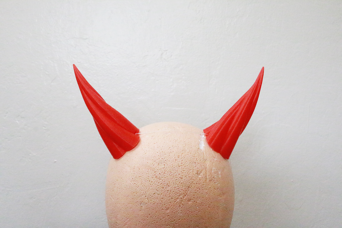 Medium "Imp" Costume Horns