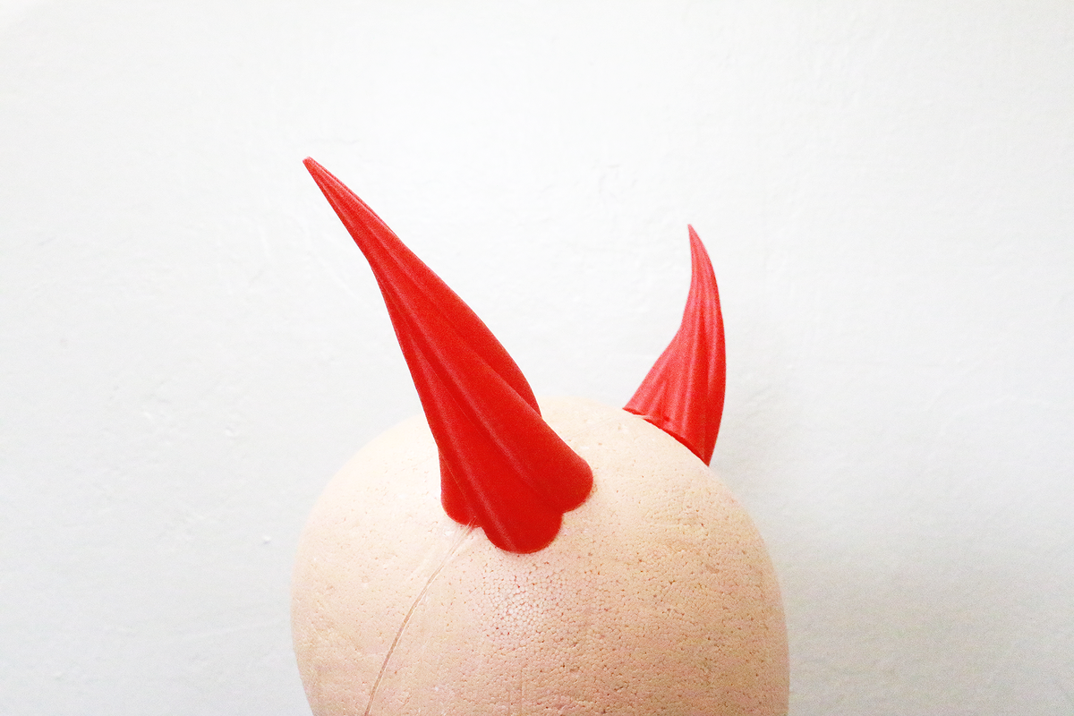 Medium "Imp" Costume Horns