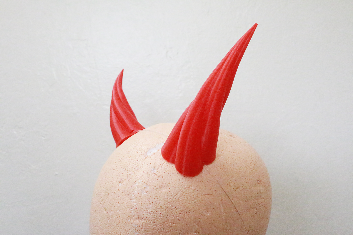 Medium "Imp" Costume Horns